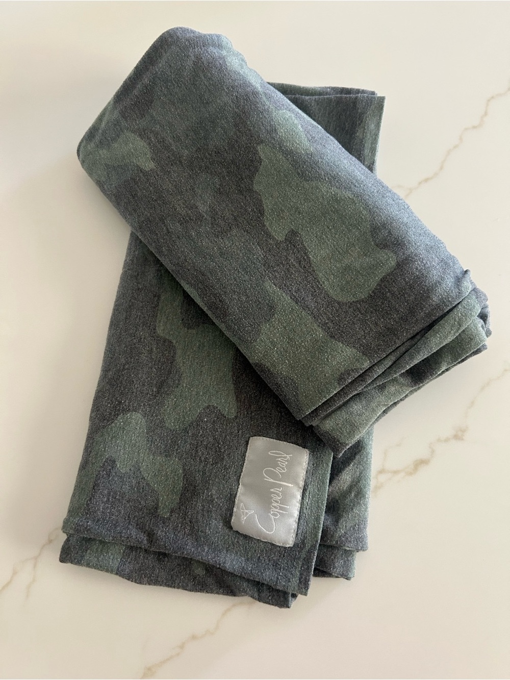 Copper Pearl Camo Swaddle and Cover-up combo